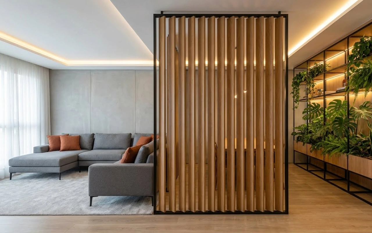 Divisórias Inteligentes: Como Separar Ambientes com Estilo, Luz Natural e Flexibilidade
