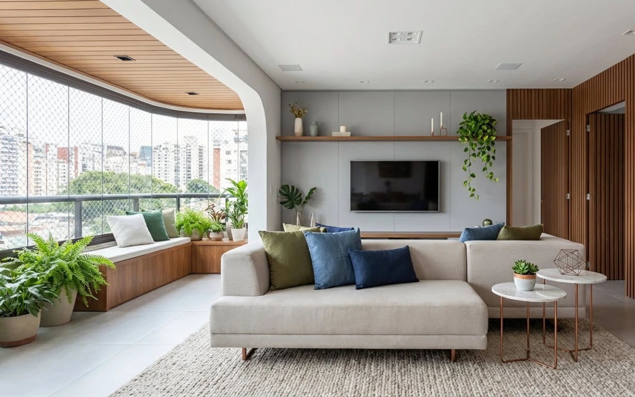 Como Transformar a Varanda em Extensão da Sala ou do Quarto