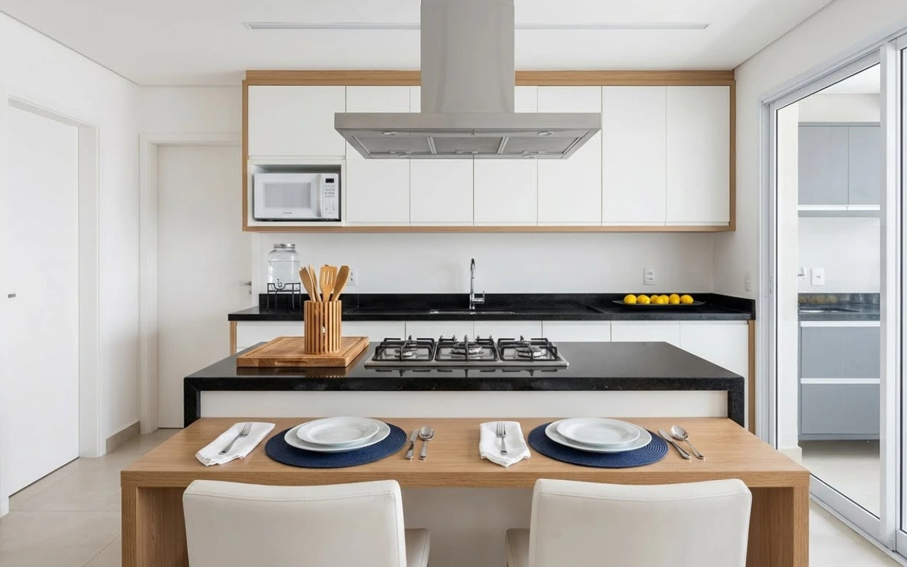 Ilha de Cozinha em Espaço Pequeno: Funciona Mesmo?