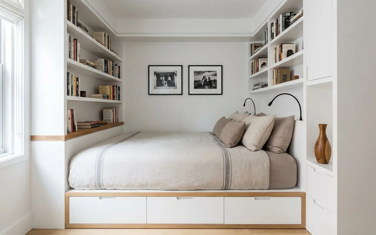 Como deixar um quarto pequeno confortável e funcional sem perder o estilo