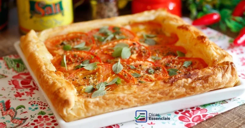 Torta Folhada de Queijo