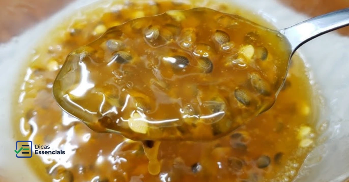 Geleia Caseira de Maracujá