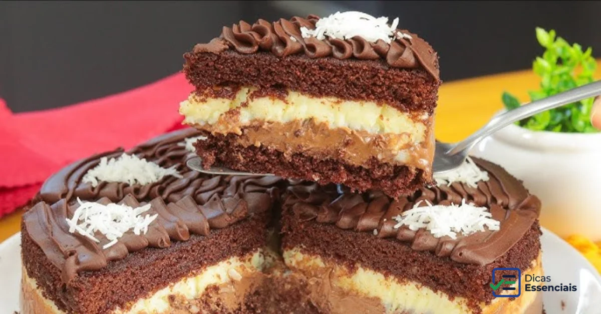 Torta Prestígio dos Deuses