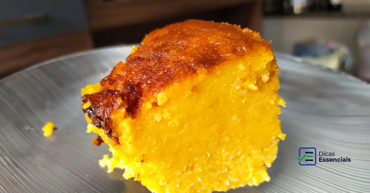 Bolo de Cenoura com Milho