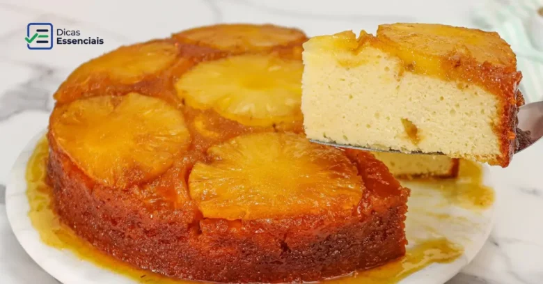 Bolo Simples de Abacaxi