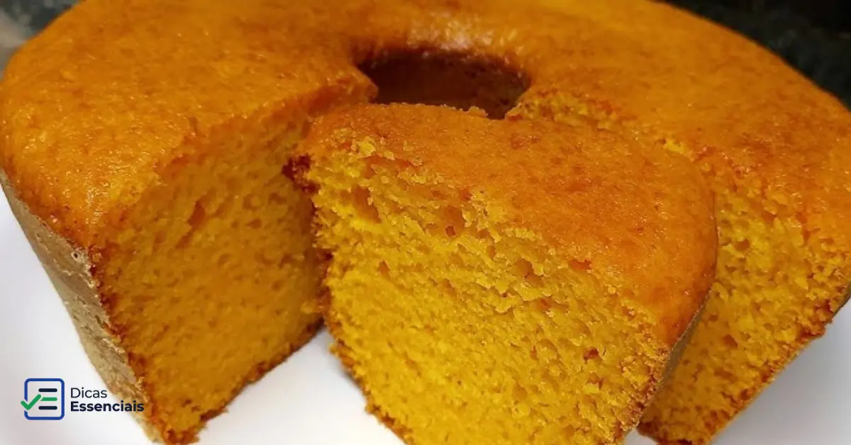 Bolo de Cenoura Simples