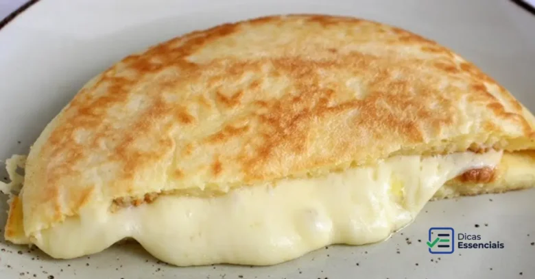 Pão de queijo de frigideira