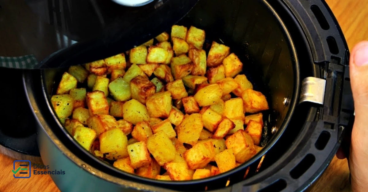 Batata Crocante na Airfryer