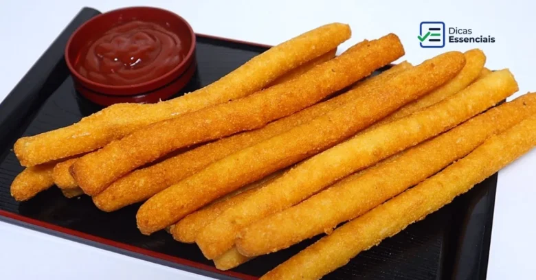 Palitos de batata crocantes