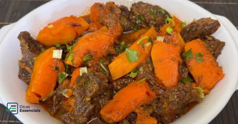 Abóbora com Carne de Panela