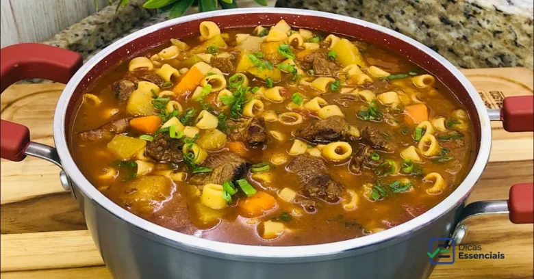 Sopa de Legumes com Carne