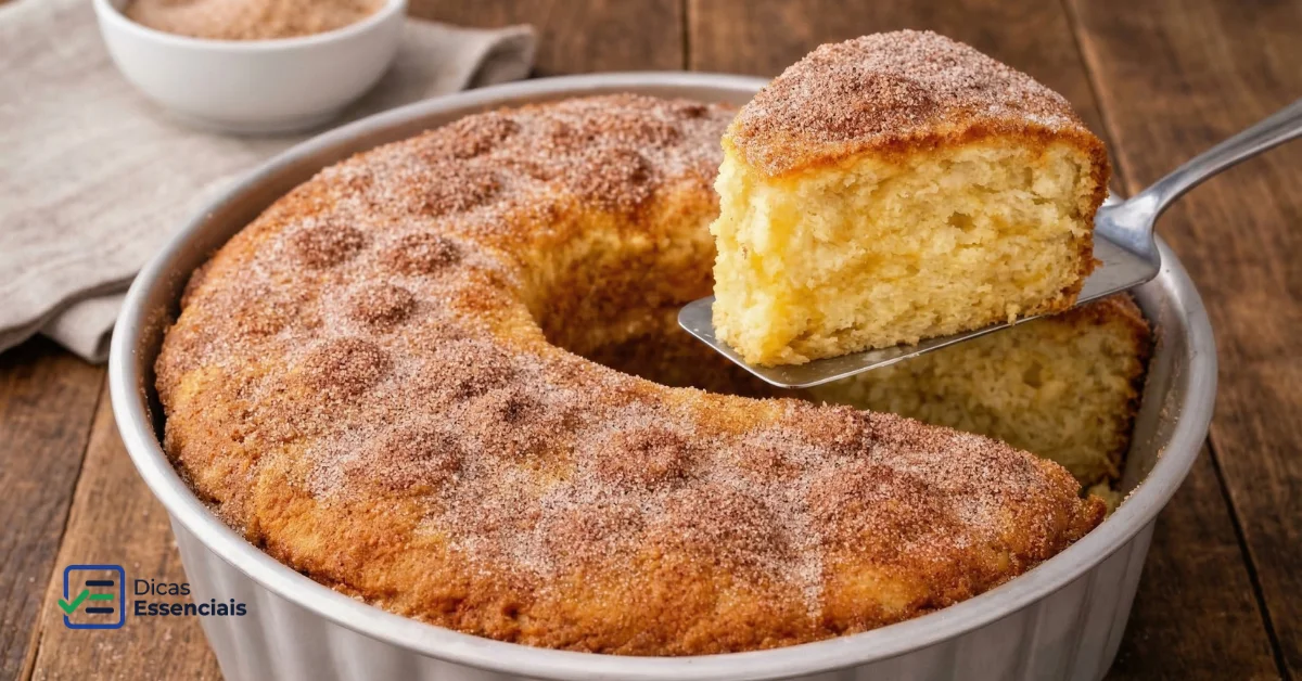 Bolo Chá de Canela