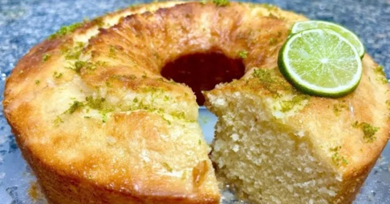Bolo de Limão Cremoso