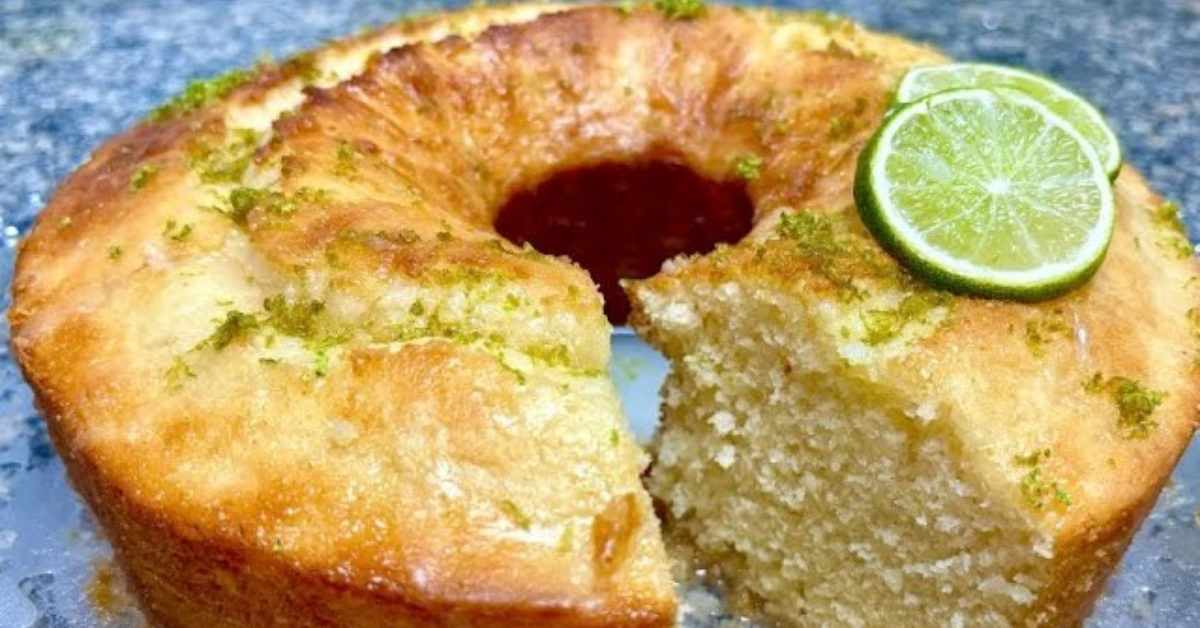 Bolo de Limão Cremoso